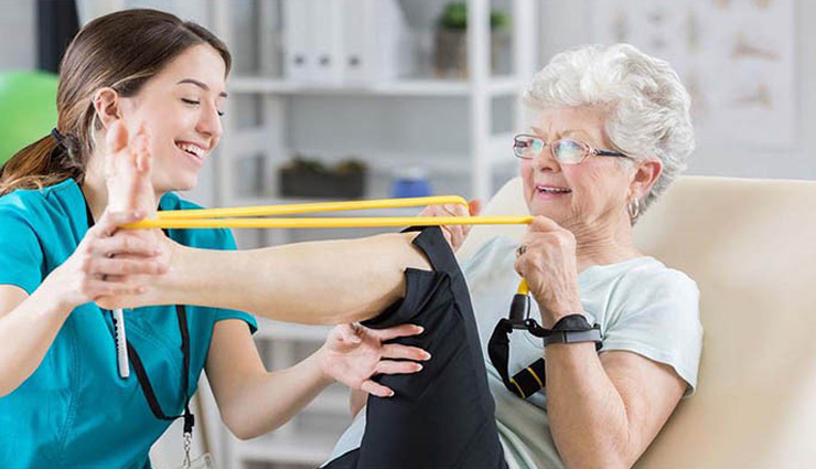 فیزیوتراپی در منزل